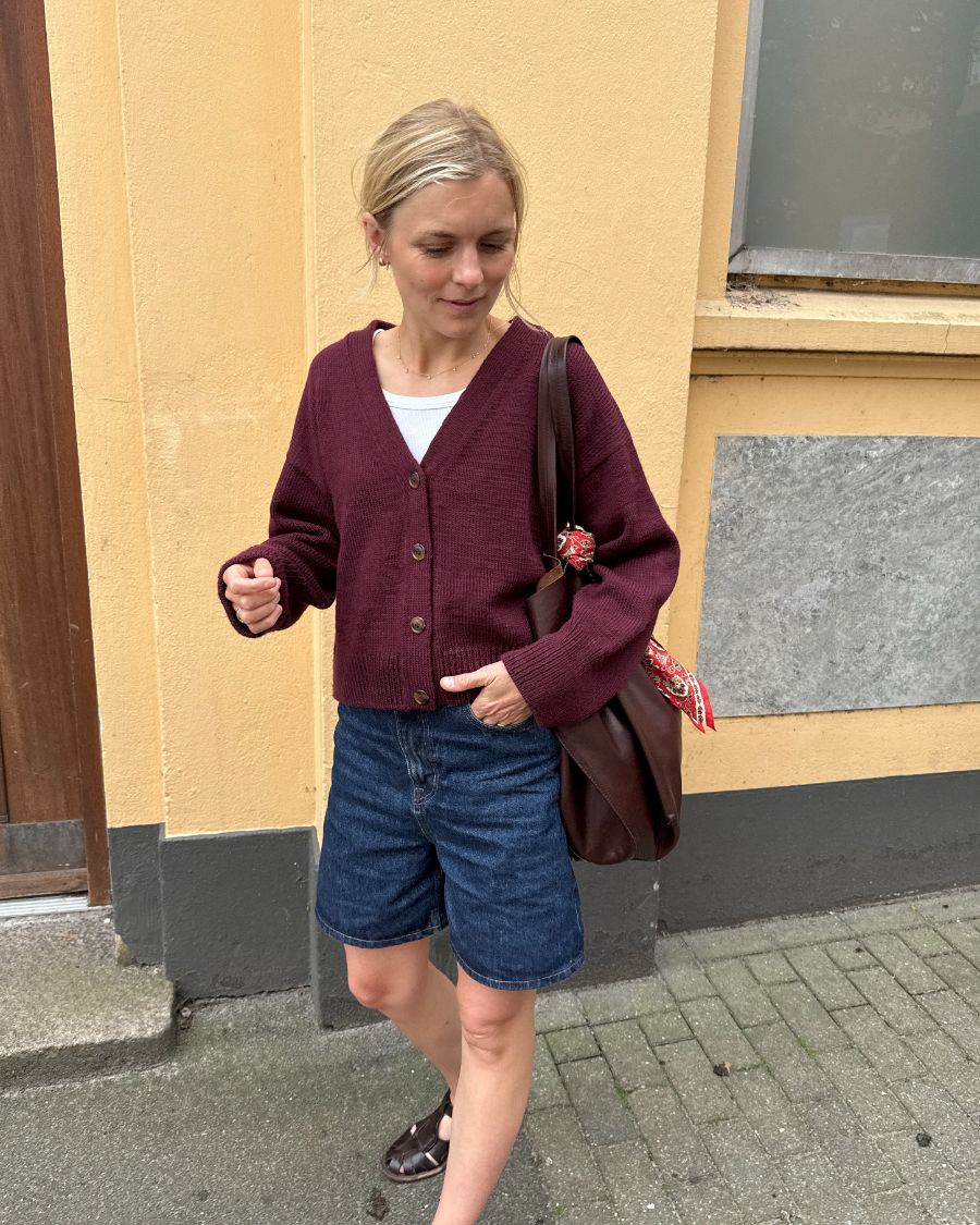 The Scarlet Radiance Cardigan
