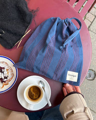 Knitter's String Bag i farven Night Shadow