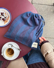 Knitter's String Bag i farven Night Shadow