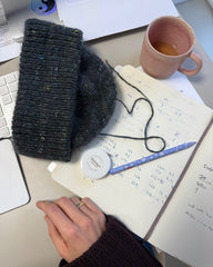 Procesbillede af grøn Terrazzo Hue 