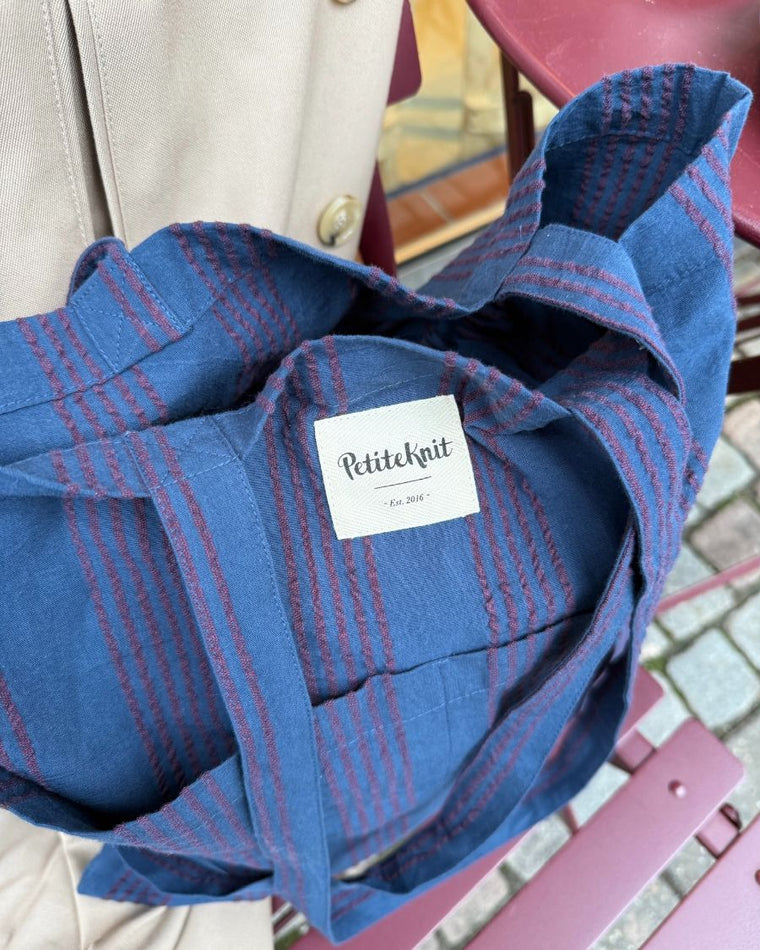 Knitter's Tote Bag - Night Shadow