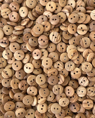 Wooden buttons Ø12 mm - 10 pcs