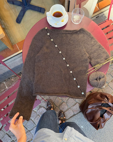 Procesbillede af brun Valerie Blouse
