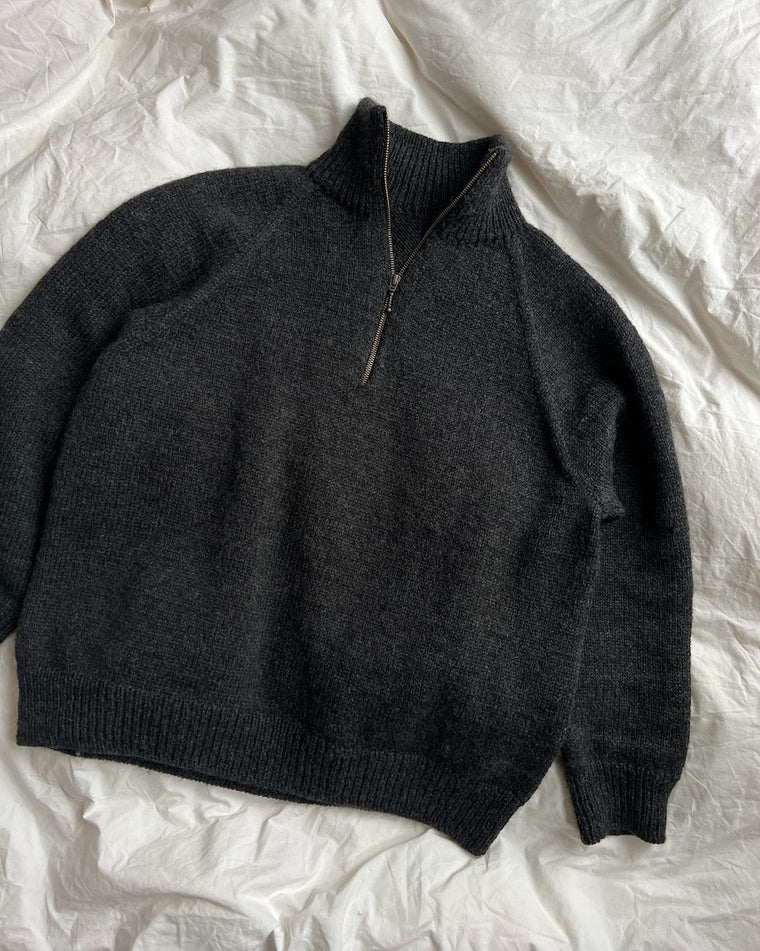 Zipper Sweater Light - Man - Verkoper
