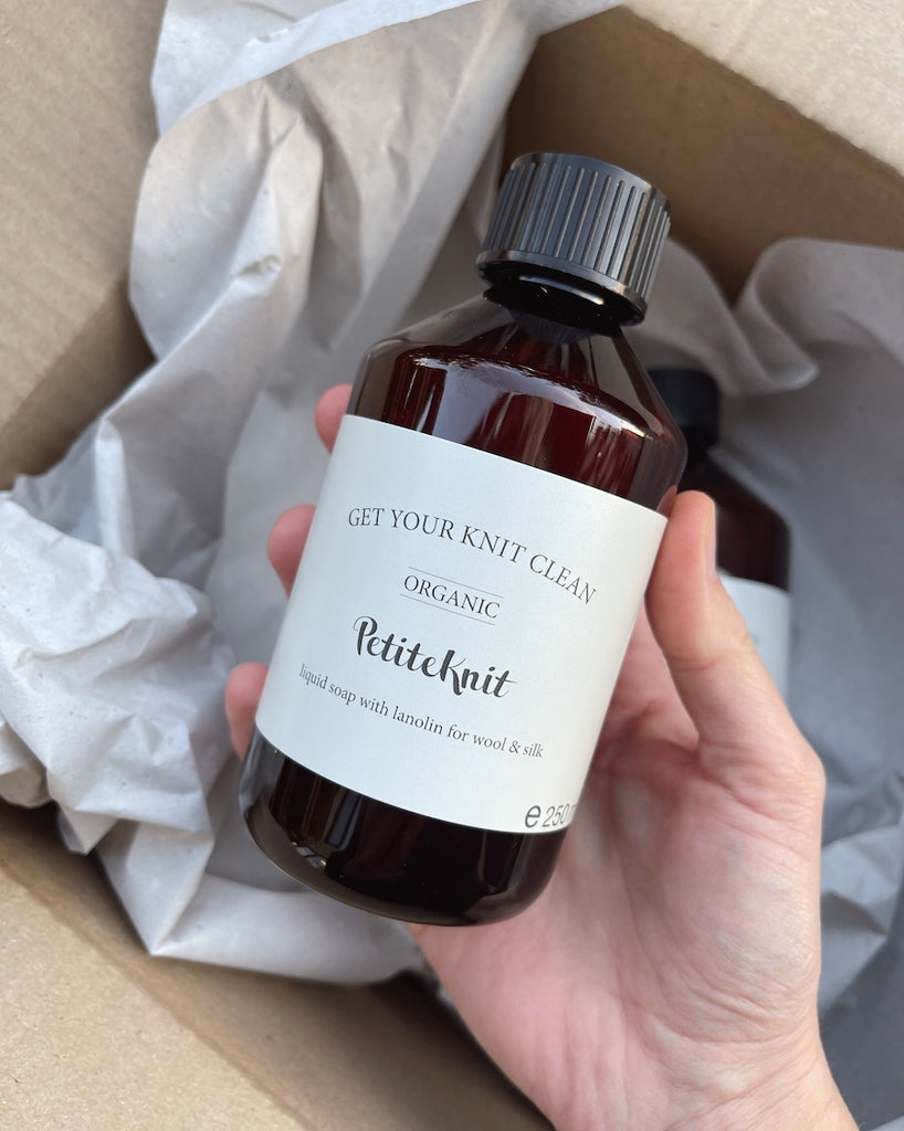 "Get Your Knit Clean With Help From PetiteKnit" - Organic soap 250 ml