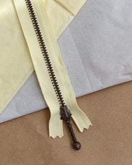 Zipper 17 cm - Lemon mousse