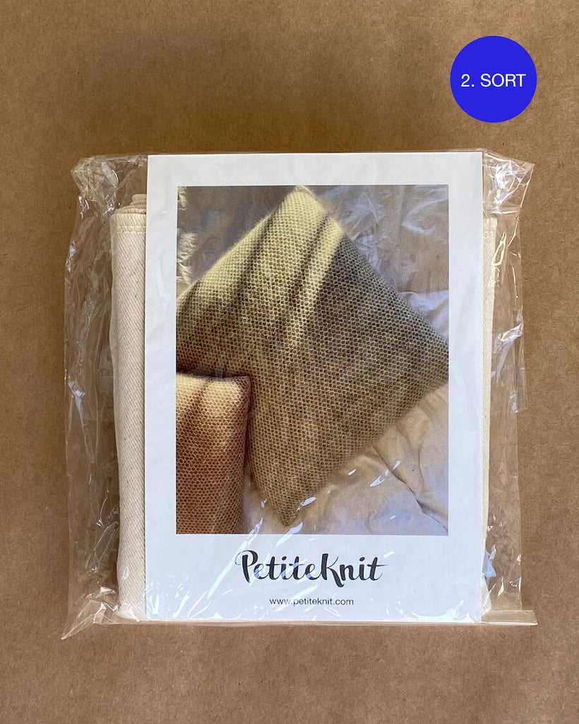 2. sorterings bagbklædning 50x50 cm til pude