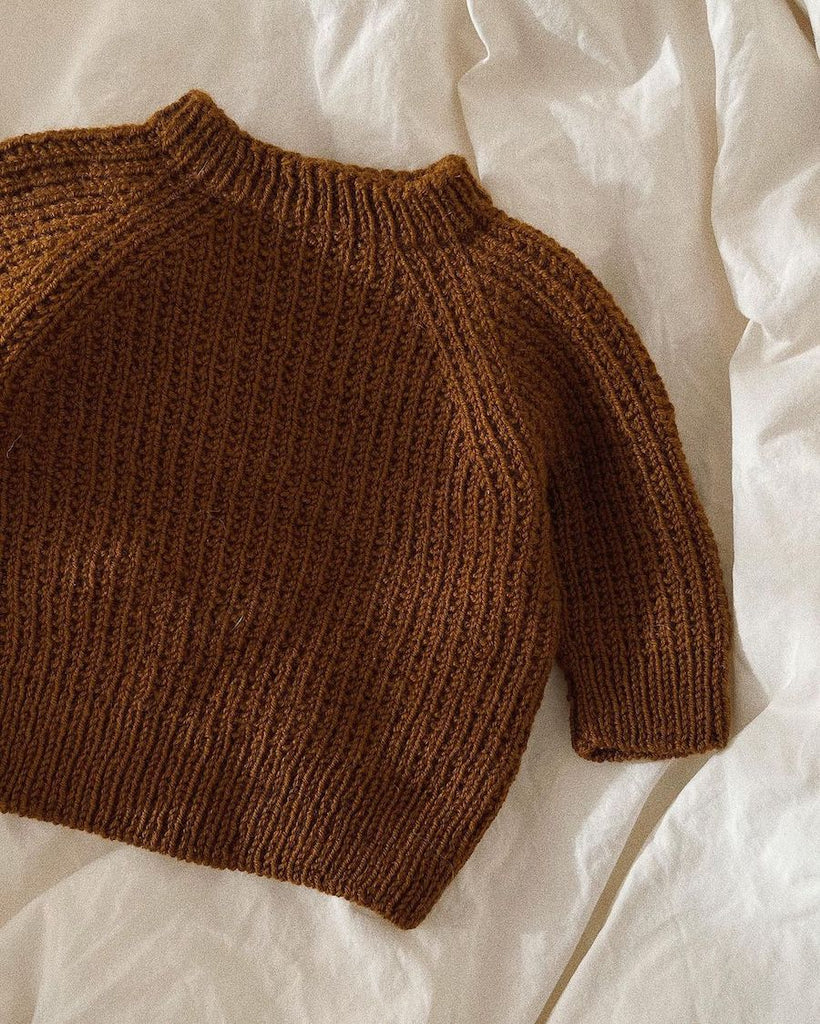 Liggende brun Friday Sweater Baby 