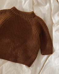Liggende brun Friday Sweater Baby 