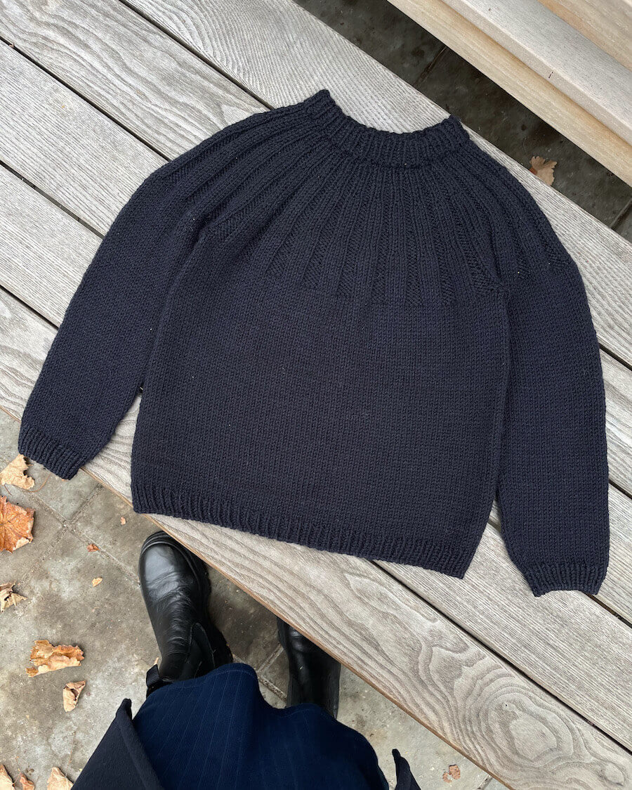 som resultat Korridor Strømcelle Haralds Sweater – PetiteKnit