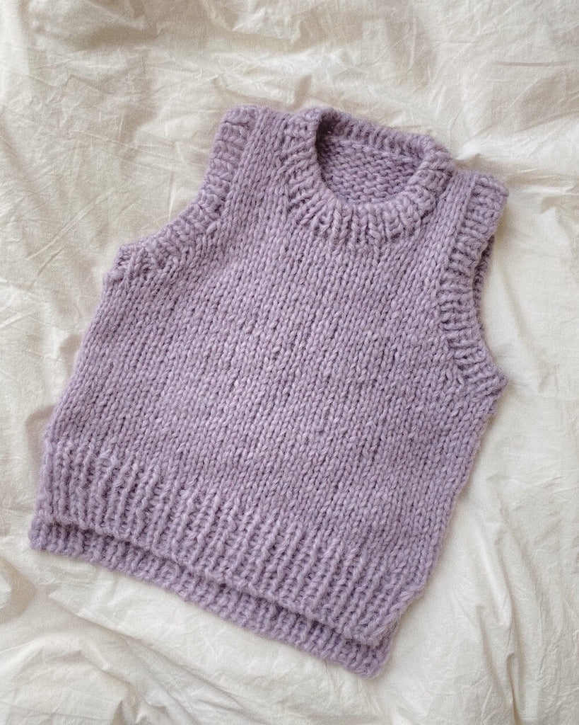 Liggende lilla Holiday Slipover Junior