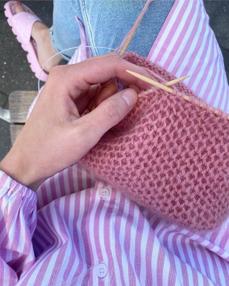 Zipper 17 Cm Powder Pink PetiteKnit zipper-17-cm-powder-pink-petiteknit