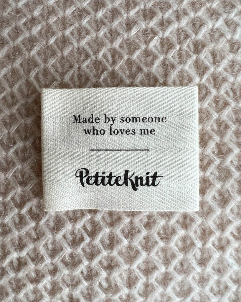 "Made by someone who loves me"-Label