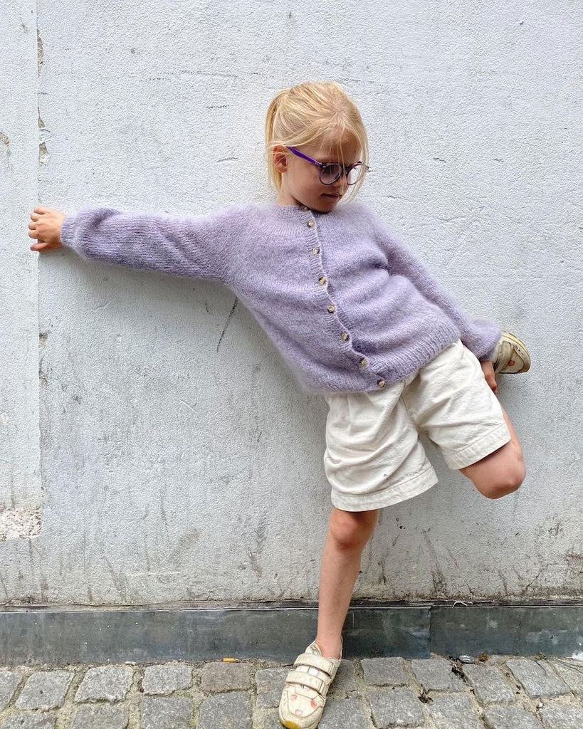 Novice Cardigan Junior - Mohair Edition