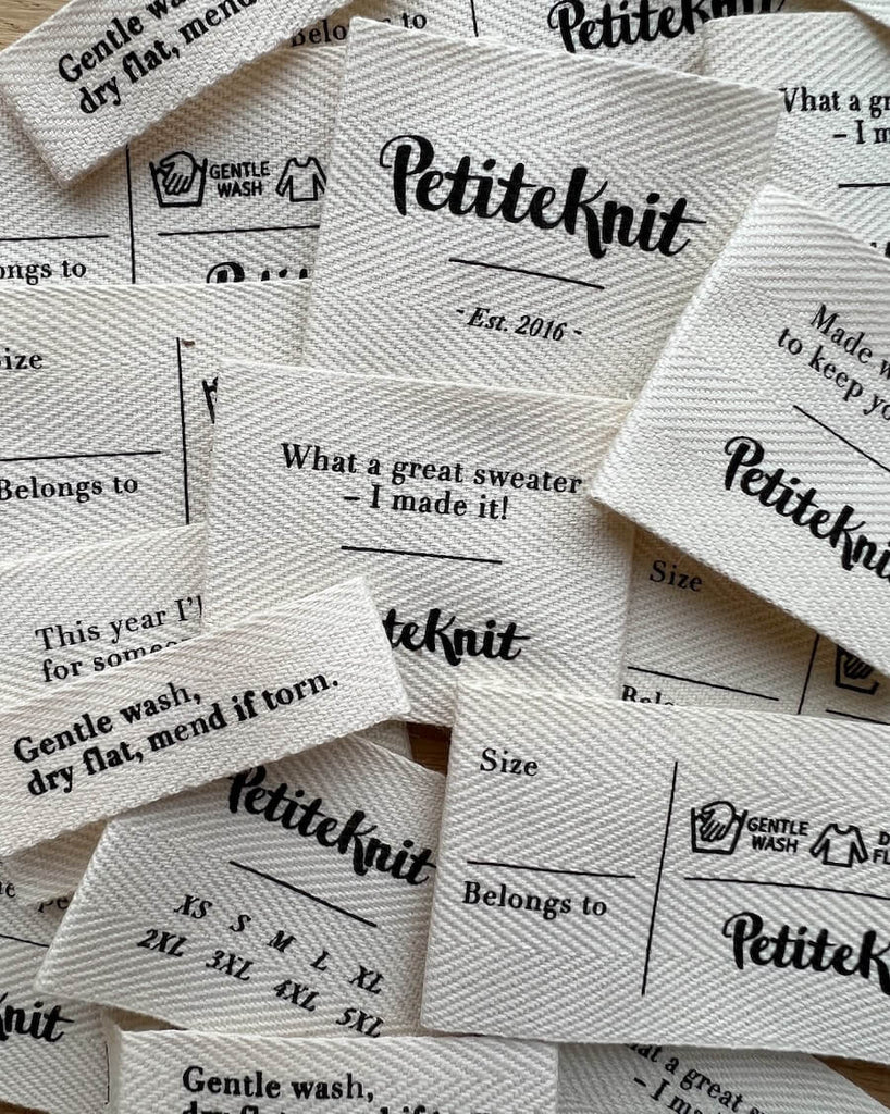 Vntg 7 Woven Washable Clothing Labels: Hand Made For My Special Little  Girl”
