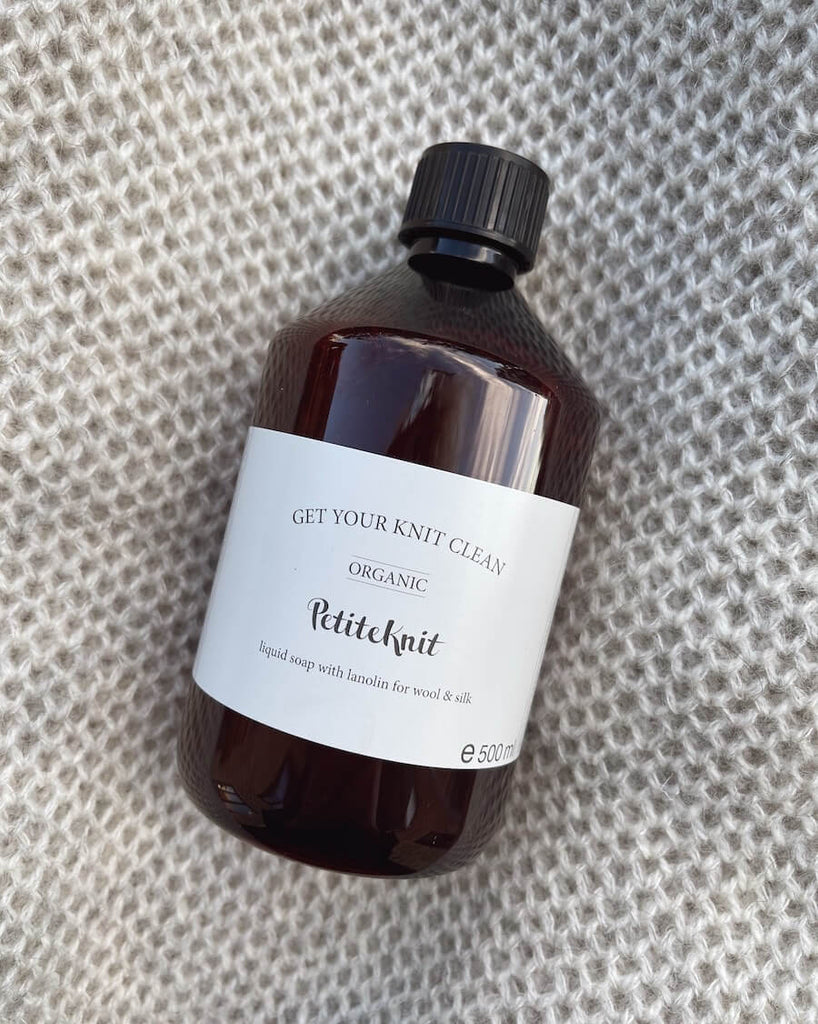 "Get Your Knit Clean With Help From PetiteKnit" - Organic soap 500 ml